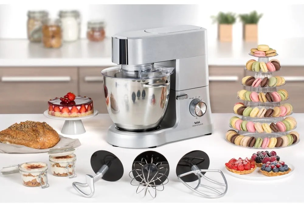 Кухненски робот в сребрист цвят Masterchef Grande - Tefal