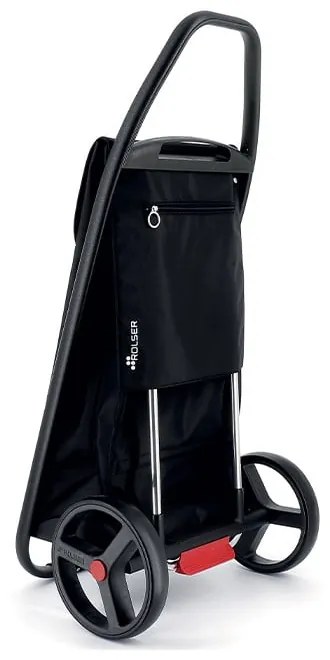 Пазарска чанта на колелца 53 l Com Tweed Polar Black Tube – Rolser