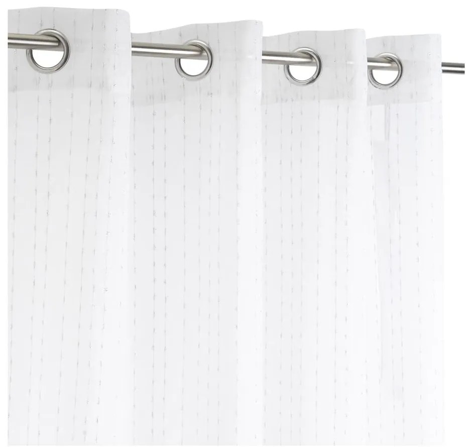 Бяла завеса 140x260 cm Vertical Thread – Casa Selección