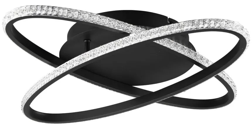 Черна LED светлина за таван Lane - Trio