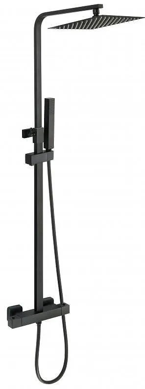 Душ система със смесител, пита, слушалка и шлаух БЛЕЙК 6222B NEW, Inter Ceramic
