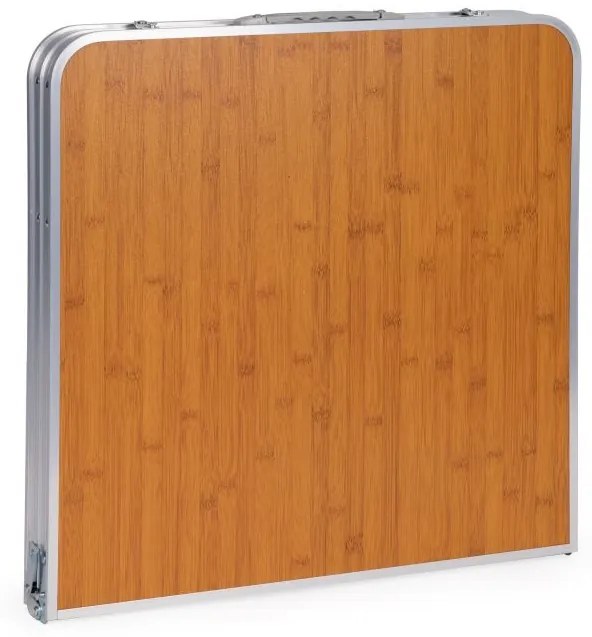 Сгъваема маса за кетъринг 119,5 x 60 cm дърво с 4 стола