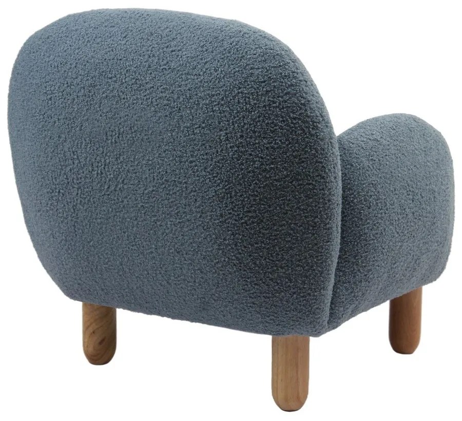 Син детски стол от букле Rocky – Vipack