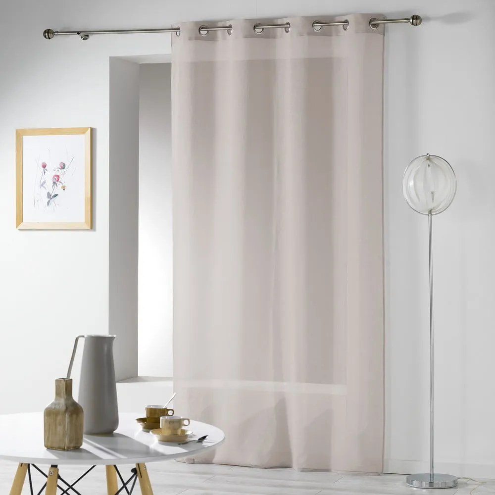 Кафява завеса 140x240 cm Telma – douceur d'intérieur