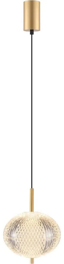 Zuma Line 003064-034758 - LED полилей на кабел GALATEA LED/6,5W/230V златен