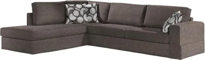 Ъгъл диван Must-Right-295φ 230β cm.-Ash