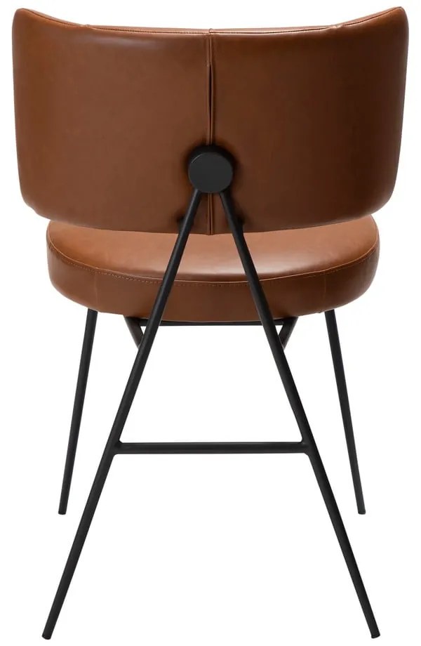 Кафяв трапезен стол в цвят коняк Roost - DAN-FORM Denmark