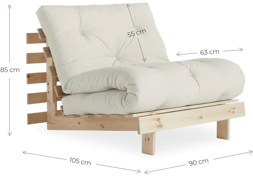 Разтегаем фотьойл Karup Design Roots Raw/Wheat Beige