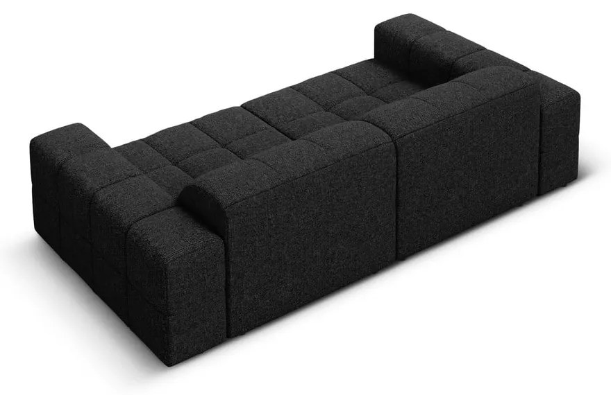 Антрацитен диван 204 cm Chicago - Cosmopolitan Design