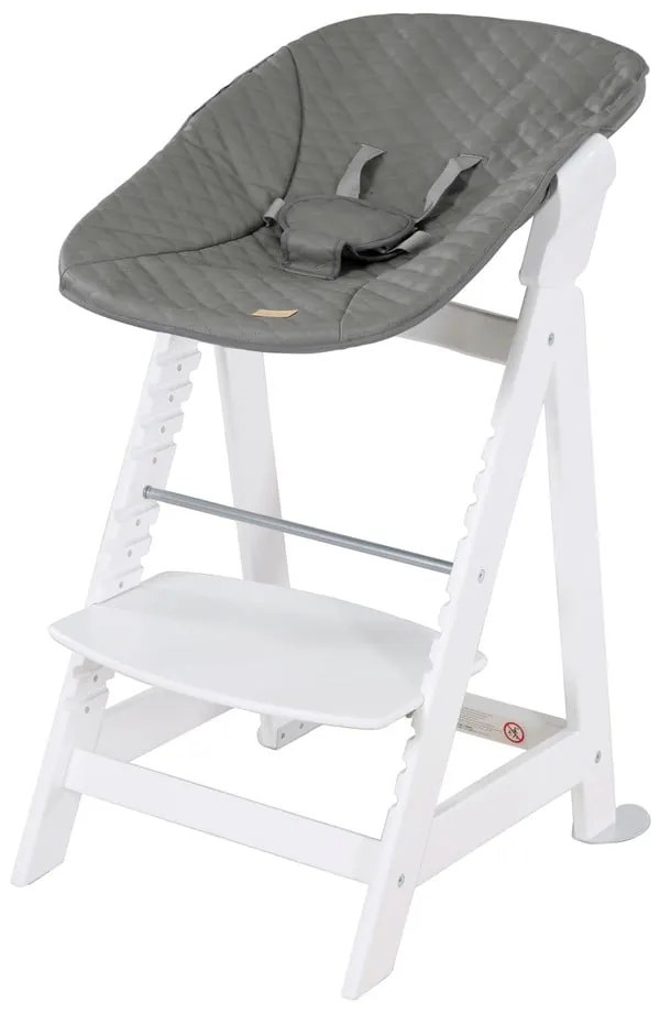 Бял стол за хранене Luxe – Roba