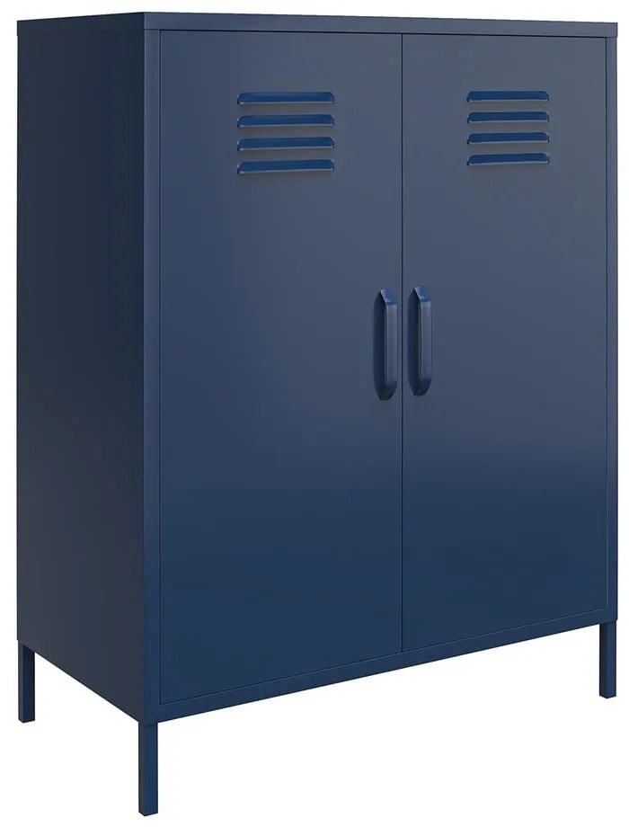 Син метален шкаф 80x102 cm Bradford - Queer Eye