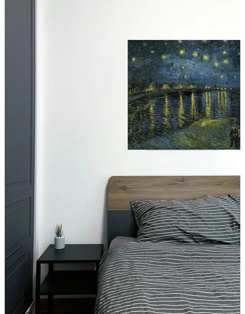 Живопис - репродукция 90x70 cm The Starry Night, Vincent van Gogh - Fedkolor