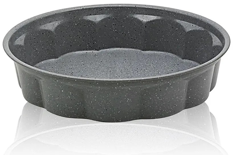 Форма за кекс ZEPHYR ZP 1223 NM, 27.5 см, Мраморно покритие, Сив