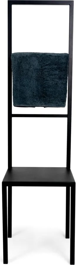 Черна стоманена стойка за кърпи Dressbuddy – Spinder Design