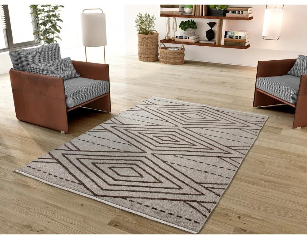 Светлокафяв килим 160x230 cm Lux - Universal