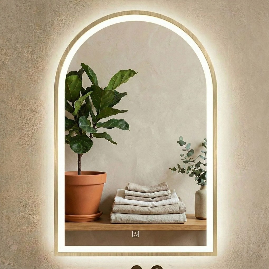 Огледало LED 60x100cm DART GOLD