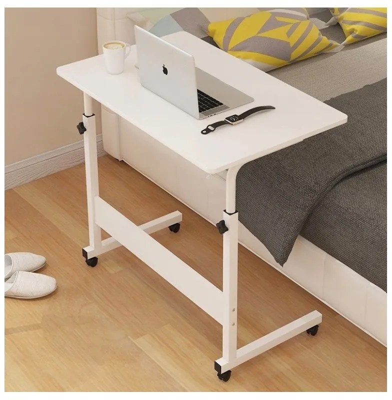 Мобилна масичка за лаптоп, таблет или книга 80 x 40 cm Черен