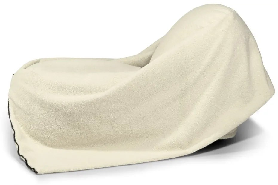 Кремав детски пуф от букле Cocoon 100 – SLOWDOWN