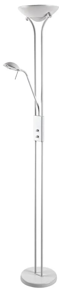 Brilagi - Димируема подова лампа SCARLETT 1xR7s/230W/230V + 1xG9/40W бяла