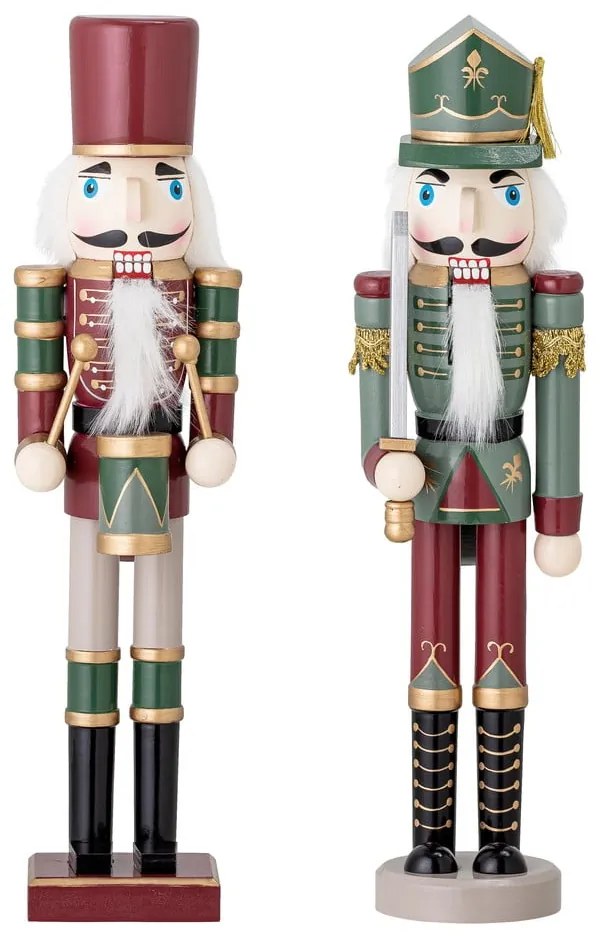 Дървени Коледни фигурки в комплект от 2 бр. (височина 38 cm) Darren – Bloomingville