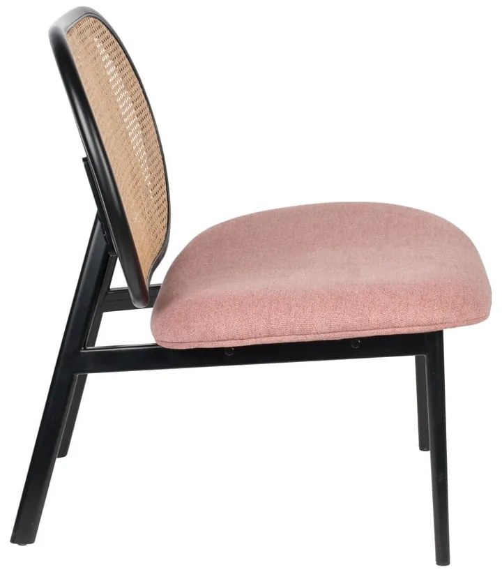 Розово-кафяв фотьойл Spike - Zuiver