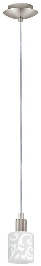 Eglo - LED полилей MY CHOICE 1xE14/4W/230V хром/бял