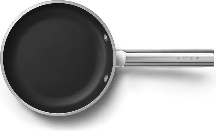 Тиган SMEG FPF2002CRM, 1.5 л, Ø20 см, Керамично незалепващо покритие, До 250°C, Без PFAS, Индукция, Крема
