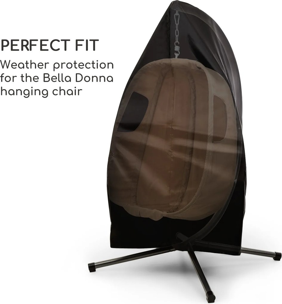 Blumfeldt Bella Donna, защитно покритие, 100% полиестер, водоустойчиво, черно