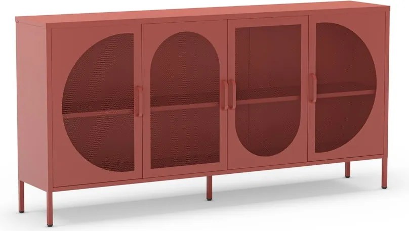 Скрин в тухлен цвят 160x90 cm Tayra – Marckeric