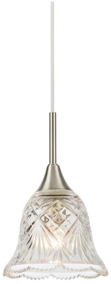 Markslöjd 109012 - Пендант на кабел LUNA 1xE14/40W/230V матов хром