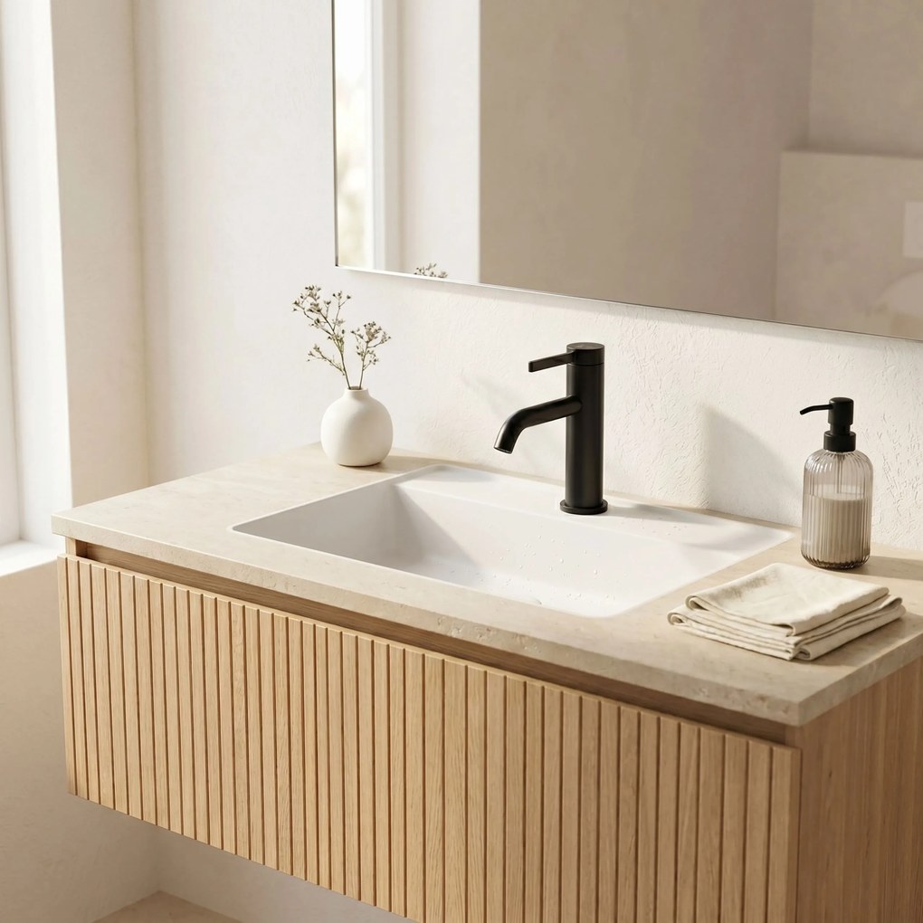 Смесител за баня Rea Rivo Black