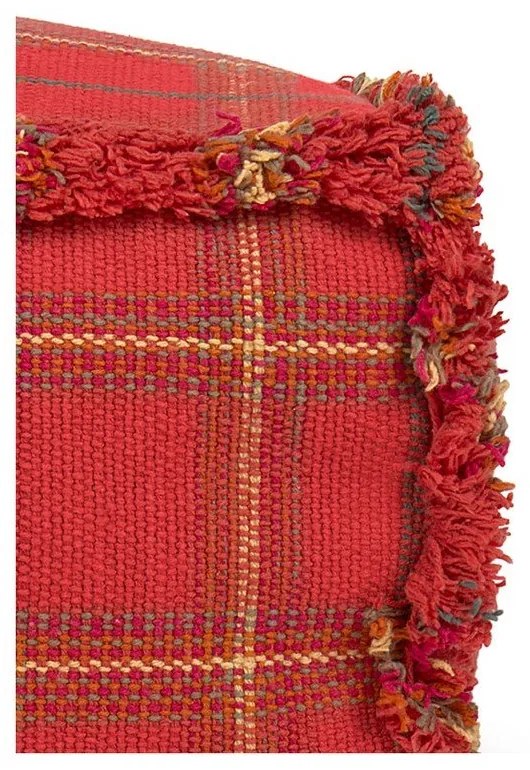 Червен детски пуф Mapple Red – Lorena Canals