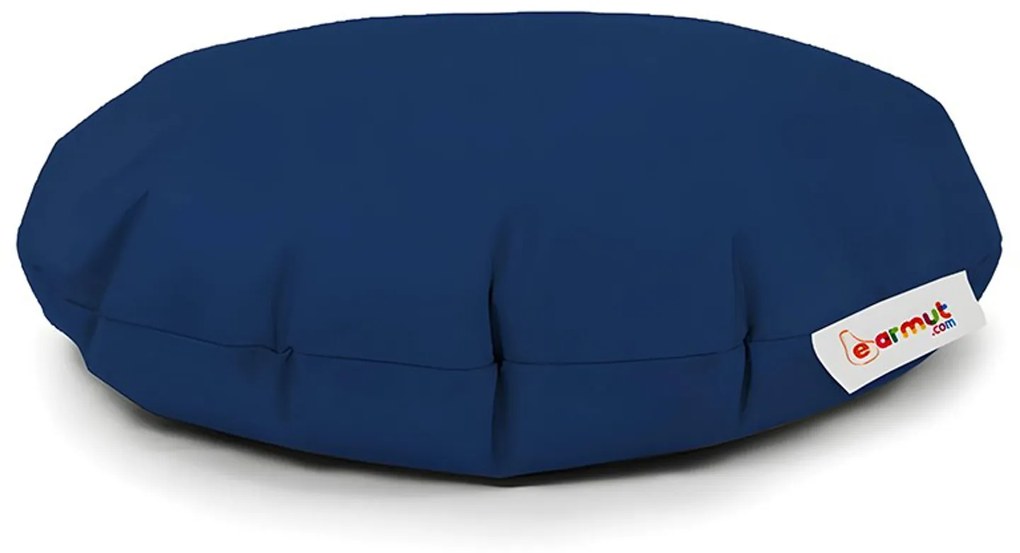 Градински пуф Iyzi 100 Cushion Pouf, цвят Тъмно син
