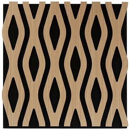 Декоративен панел atmosphera Wave, 61x61 cm, MDF