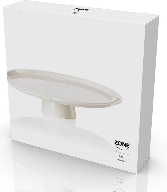 Порцеланов поднос за торта Eau – Zone