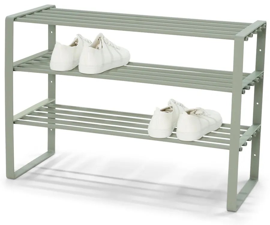 Зелено-сива метална етажерка за обувки Rex - Spinder Design