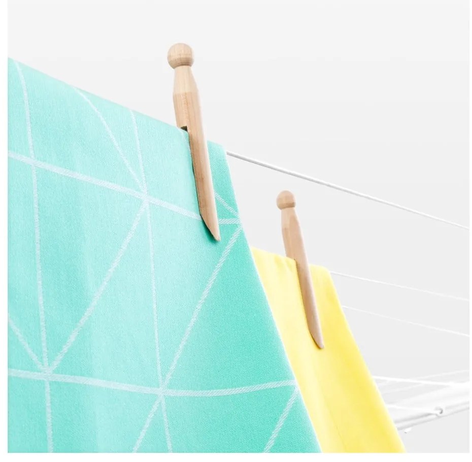 Градинска сушилня за дрехи в сребрист цвят 50 m Lift-o-Matic Advance – Brabantia