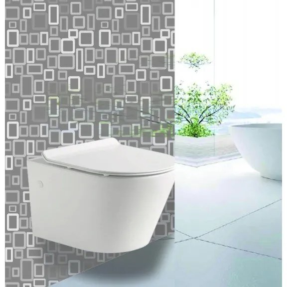 Стенна тоалетна чиния ICC 4863 SLIM SEAT