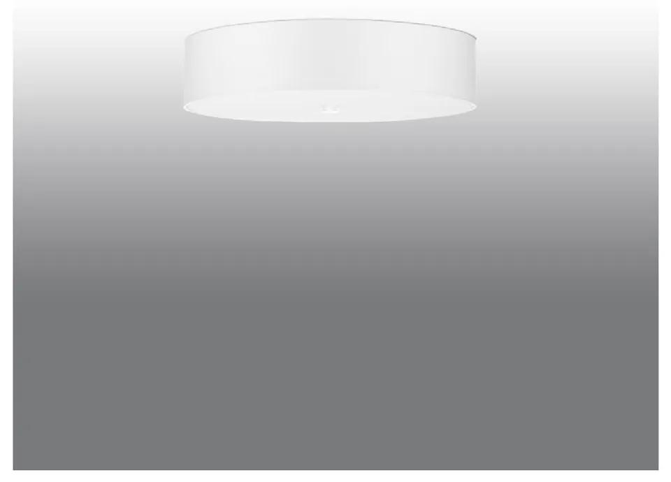 Бяла лампа за таван със стъклен абажур ø 50 cm Herra - Nice Lamps