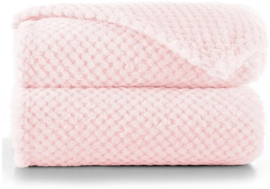 Прахово розово одеяло от микрофибър , 70 x 150 cm Henry - DecoKing
