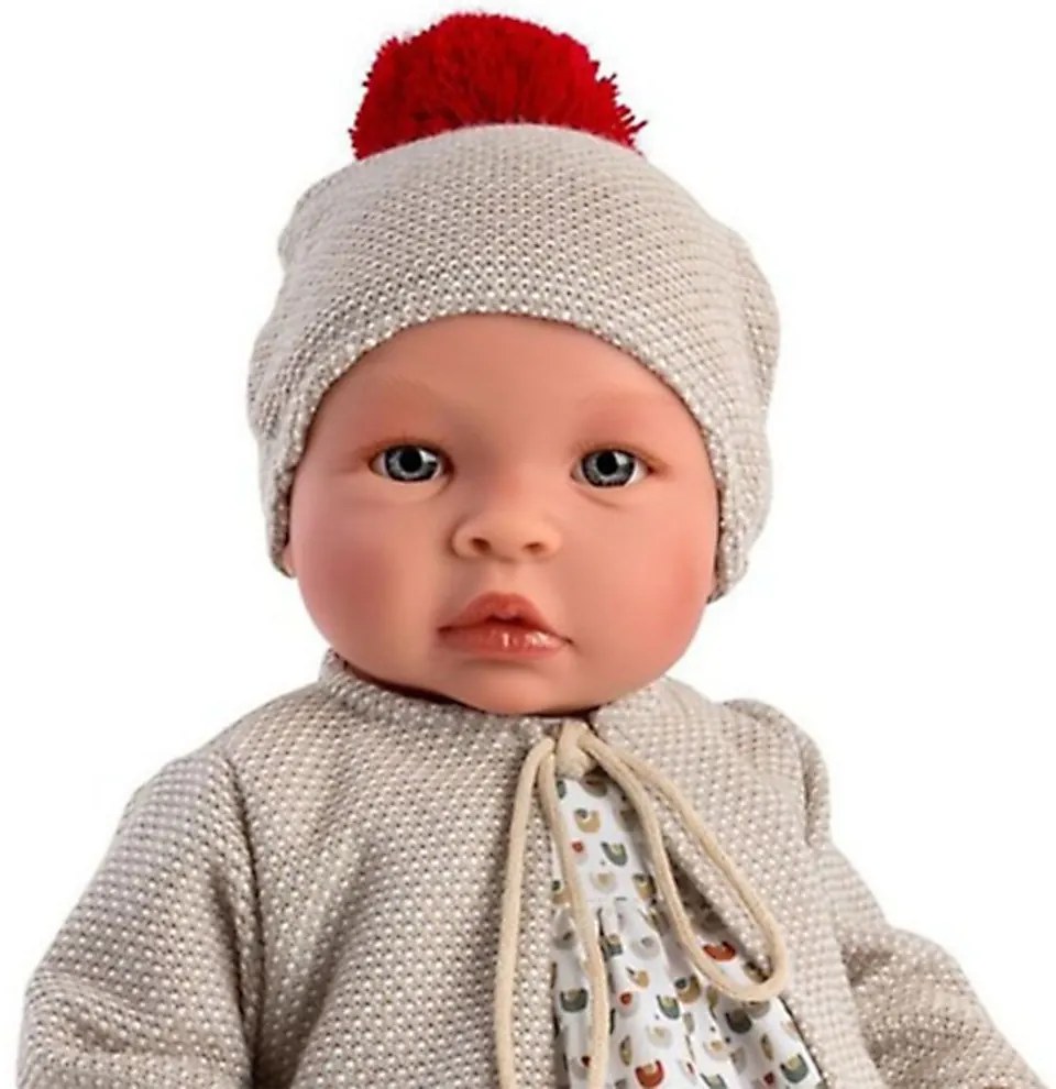 Asi - Кукла Лея, с шапка с червен пискюл 0186110