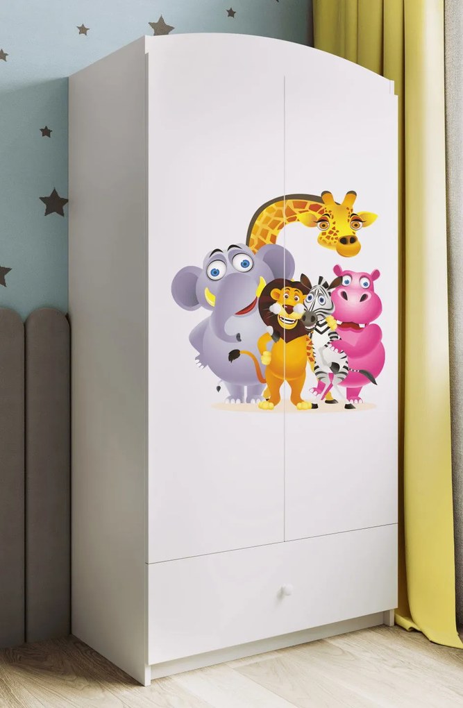 Гардероб Babydreams Cartoon-Leuko-Zoo