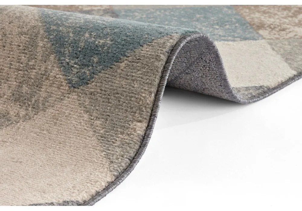 Синя/бежова пътека 80x200 cm Terrain – Hanse Home