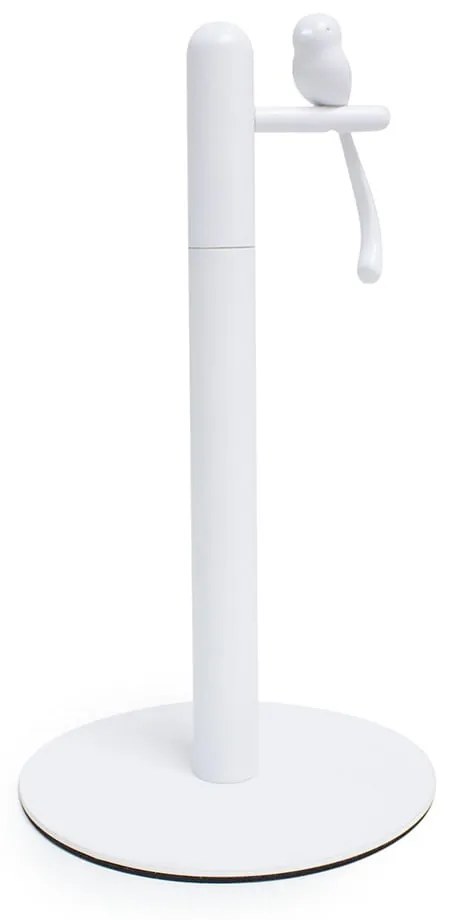 Бял държач за кухненски кърпи ø 16 cm Birdie - Balvi