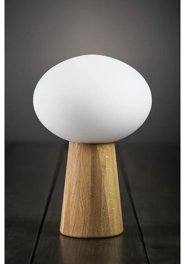 Бяла настолна лампа Pater - Markslöjd