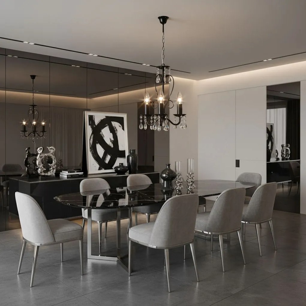 ЛАМПА EBT013-3CP BLACK