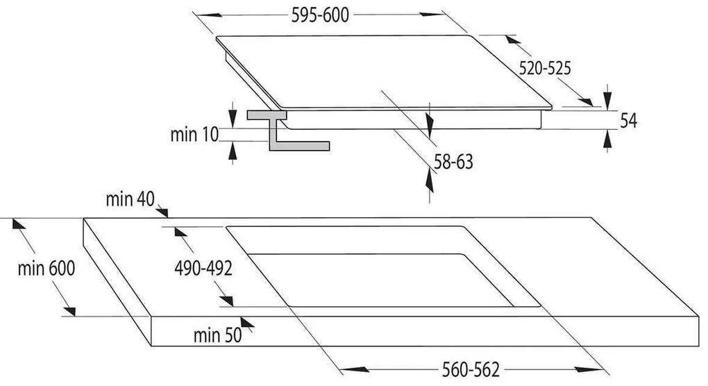 Индукционен плот Gorenje GI6401BSC