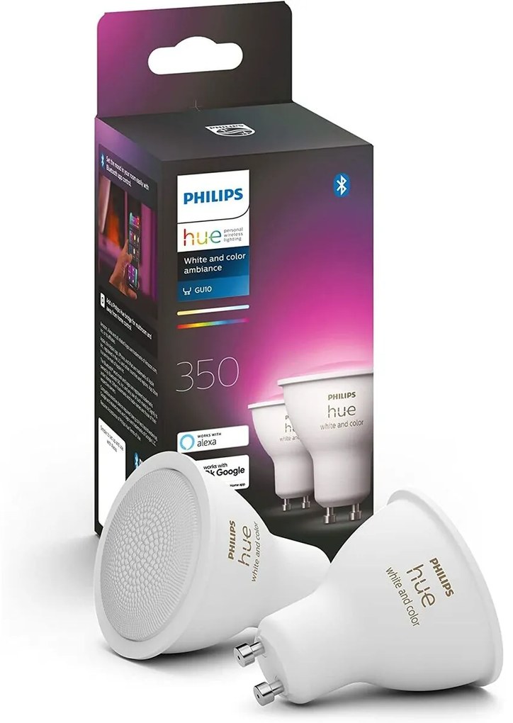 Смарт Крушка Philips Pack de 2 GU10