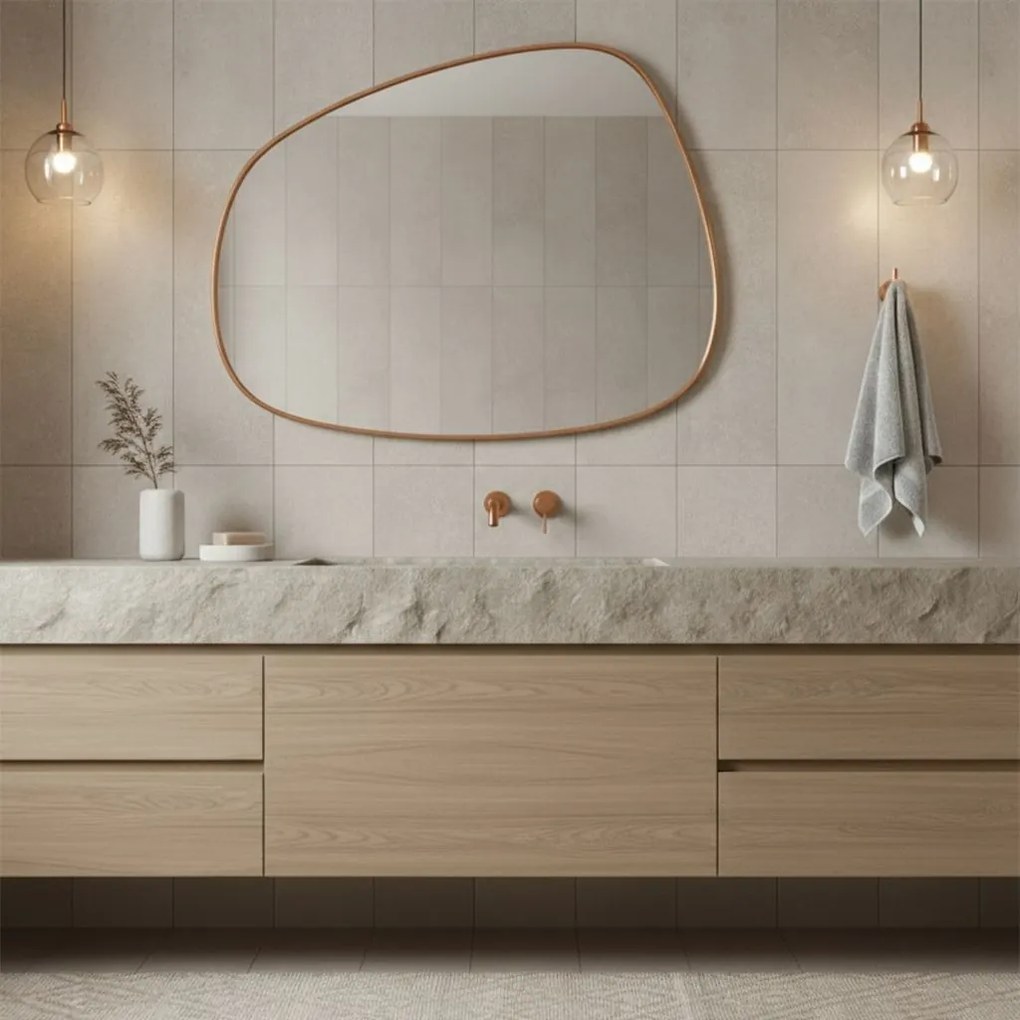 Закачалка за баня Tomi 5805 Brush Copper