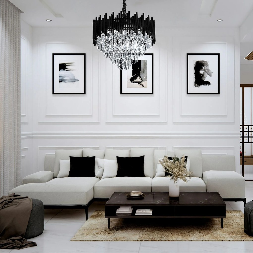 Пендел Cristal G063-CP 50cm BLACK